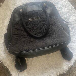 Petunia Pickke Bottom convertible embossed backpack purse / diaper bag